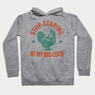 Stop Staring At My Big Cock Hoodie